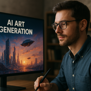 هنر دیجیتال با هوش مصنوعی